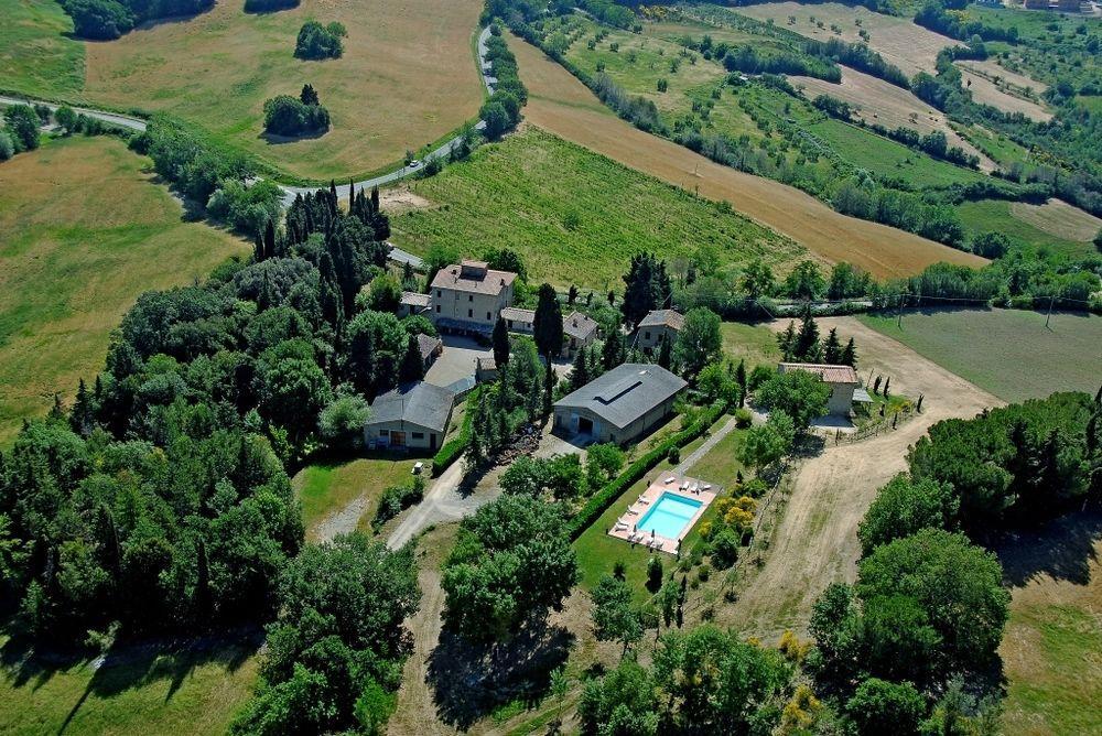 Vila Agriturismo Bellavista Radicondoli Exteriér fotografie